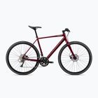 Orbea Vector 30 2023 bicicletă de oraș roșu închis metalic
