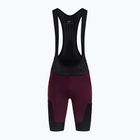 Pantaloni scurți de ciclism pentru bărbați HIRU Advanced Cargo Bibshort garnet