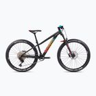 Bicicleta pentru copii Orbea Laufey 27 H10 2023 negru mat/curcubeu