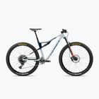 Orbea Oiz M20 2023 halo argintiu/albastru carbon view mountain bike