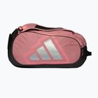 Geantă de padel adidas Pro Tour Racket Bag 2026 70 l pink/black