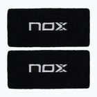 Benzi de încheietură NOX Wristband with Logo 2 szt. black/white