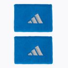 Benzi pentru încheieturi adidas Wristband L 2 buc blue/grey