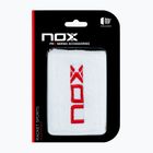 Benzi de încheietură NOX Wristband with Logo 2 szt. white/red
