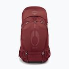 Rucsac de trekking pentru femei Osprey Aura AG 65 l M-L berry sorbet red