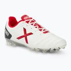 Ghete de fotbal pentru copii MUNICH Arenga Kid FG blanco/rojo