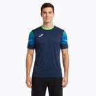 Tricou de alergare pentru bărbați Joma Elite XI navy/fluor green