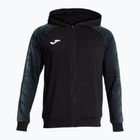 Bluză de alergare pentru bărbați Joma Elite XI Hoodie black/anthracite