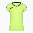 Tricou de alergare pentru femei Joma Elite XI galben fluor/negru