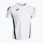 Tricou pentru bărbați Joma Montreal white/green