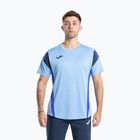 Tricou pentru bărbați Joma Montreal sky blue/dark navy