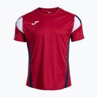 Tricou pentru bărbați Joma Montreal red/dark navy