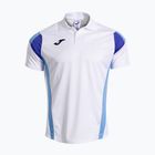 Tricou de tenis pentru bărbați Joma Montreal white/sky blue