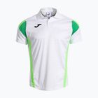Tricou de tenis pentru bărbați Joma Montreal white/fluor green