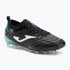 Încălțăminte de fotbal pentru bărbați Joma Numero-10 FG black/turquoise