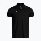 Tricou polo de tenis pentru bărbați Joma Torneo Polo black