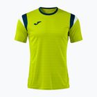 Tricou de tenis pentru bărbați Joma Terra lime/dark navy