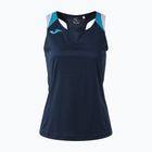 Tricou de tenis pentru femei Joma Terra Tank Top dark navy/turquoise fluor