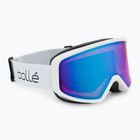 Ochelari de schi Bollé Bedrock Plus white matte/azure