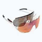 Ochelari de ciclism Tifosi Sledge alb mat/frumos/roșu/roșu transparent