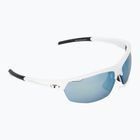 Ochelari de soare Tifosi Navar matte white/smoke bright blue mirror
