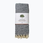 Pătură de yoga JadeYoga Recycled Cotton Hand Loomed Yoga midnight blue
