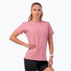 Tricou de antrenament pentru femei NEBBIA Invisible Logo old rose