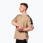 Tricou de antrenament pentru bărbați NEBBIA Lifting Club light brown