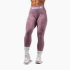 Colanți de antrenament pentru femei NEBBIA Flow Seamless Hight Waist Push Up pink
