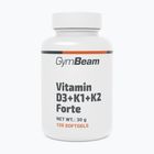 Vitamine D+K GymBeam Vitamin D3+K1+K2 Forte 120 capsule
