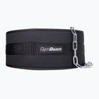 Curea pentru ridicarea greutăților GymBeam Dip Belt black