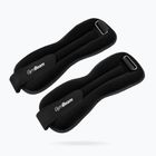 Greutăți pentru încheieturi și glezne GymBeam 2 x 2 kg black