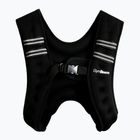 Vestă de antrenament cu greutăți GymBeam Weighted Vest 7 kg black