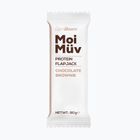 Baton proteic GymBeam MoiMüv Flapjack 90 g chocolate brownie