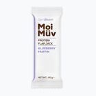 Baton proteic GymBeam MoiMüv Flapjack 90 g blueberry muffin