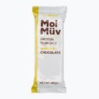 Baton proteic GymBeam MoiMüv Flapjack 90 g banana/chocolate