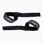 Curele pentru ridicarea greutăților GymBeam LIFT black/grey