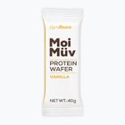 Napolitană proteică GymBeam MoiMüv 40 g vanilla