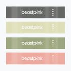 Set de benzi de rezistență GymBeam 4 bucăți black/olive/green/peach