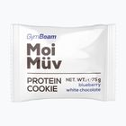 Biscuit proteic GymBeam MoiMüv 75 g blueberry/white chocolate