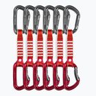 Expres de alpinism Ocun Hawk QD Zoom PA 12 cm 6 buc. red