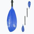 Vâslă de caiac 4-elemente AQUADESIGN K1 Attak 4 blue