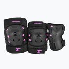 Set de protecții Tempish Taky 3 buc. negru/roz 102000070