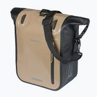 Geantă de bicicletă Basil Rivo M Single Bag MIK Hooks 12-15 l sand/black