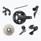 Set de componente Shimano R8100 Ultegra Di2 DM frâne inelare 170mm/50x34T/11-30