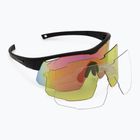 Ochelari de soare Rogelli Pulse black/yellow/clear