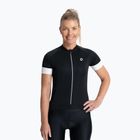 Tricou de ciclism pentru femei Rogelli Modesta black /white