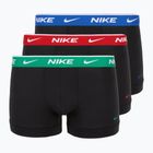 Boxeri pentru bărbați Nike Everyday Cotton Stretch Trunk 3 perechi multicolor