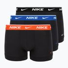Boxeri pentru bărbați Nike Everyday Cotton Stretch Trunk 3 perechi multicolor