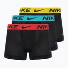 Boxeri pentru bărbați Nike Dri-FIT Cotton Trunk 3 perechi multicolor